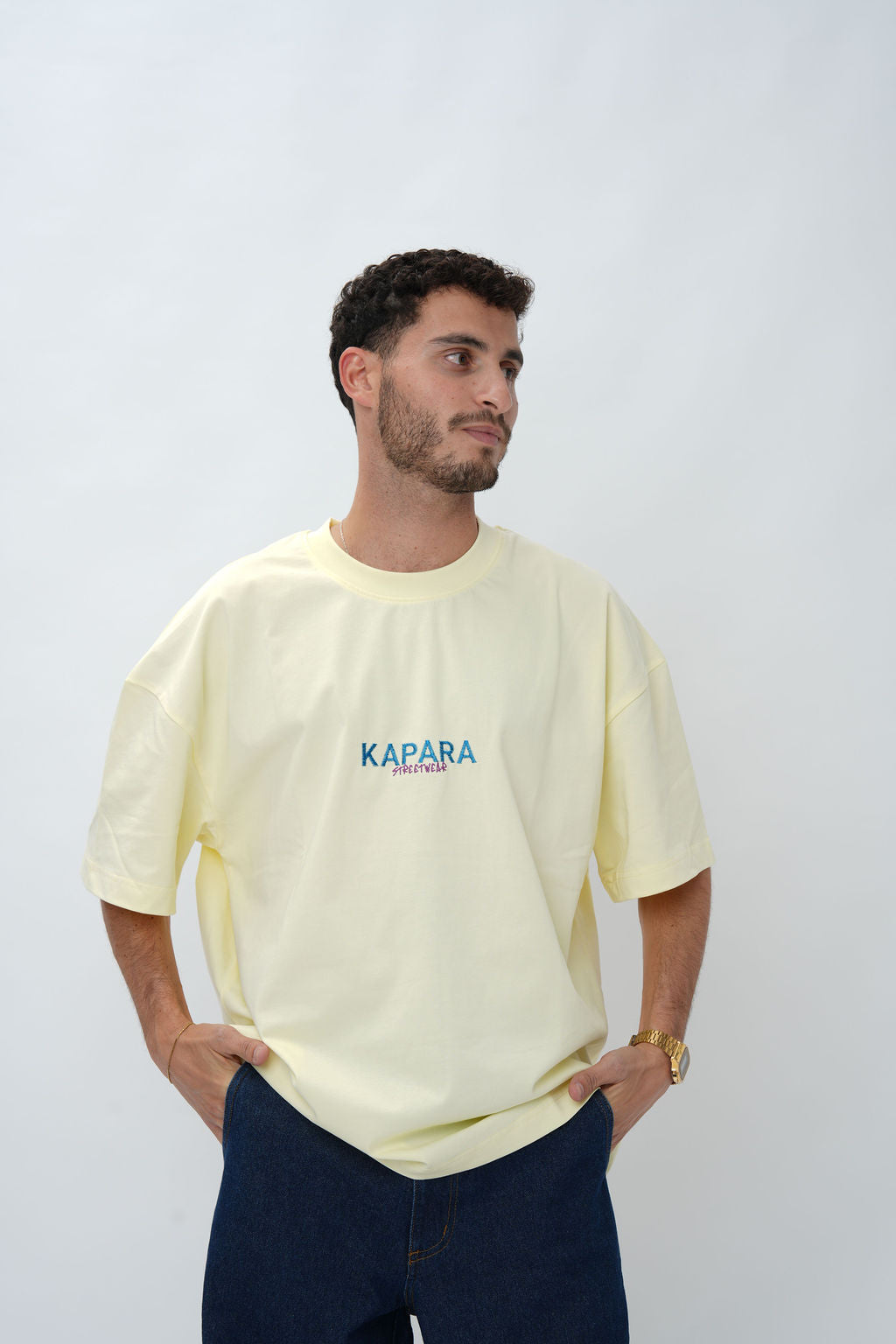 KAPARA STREETWEAR YELLOW T-SHIRT