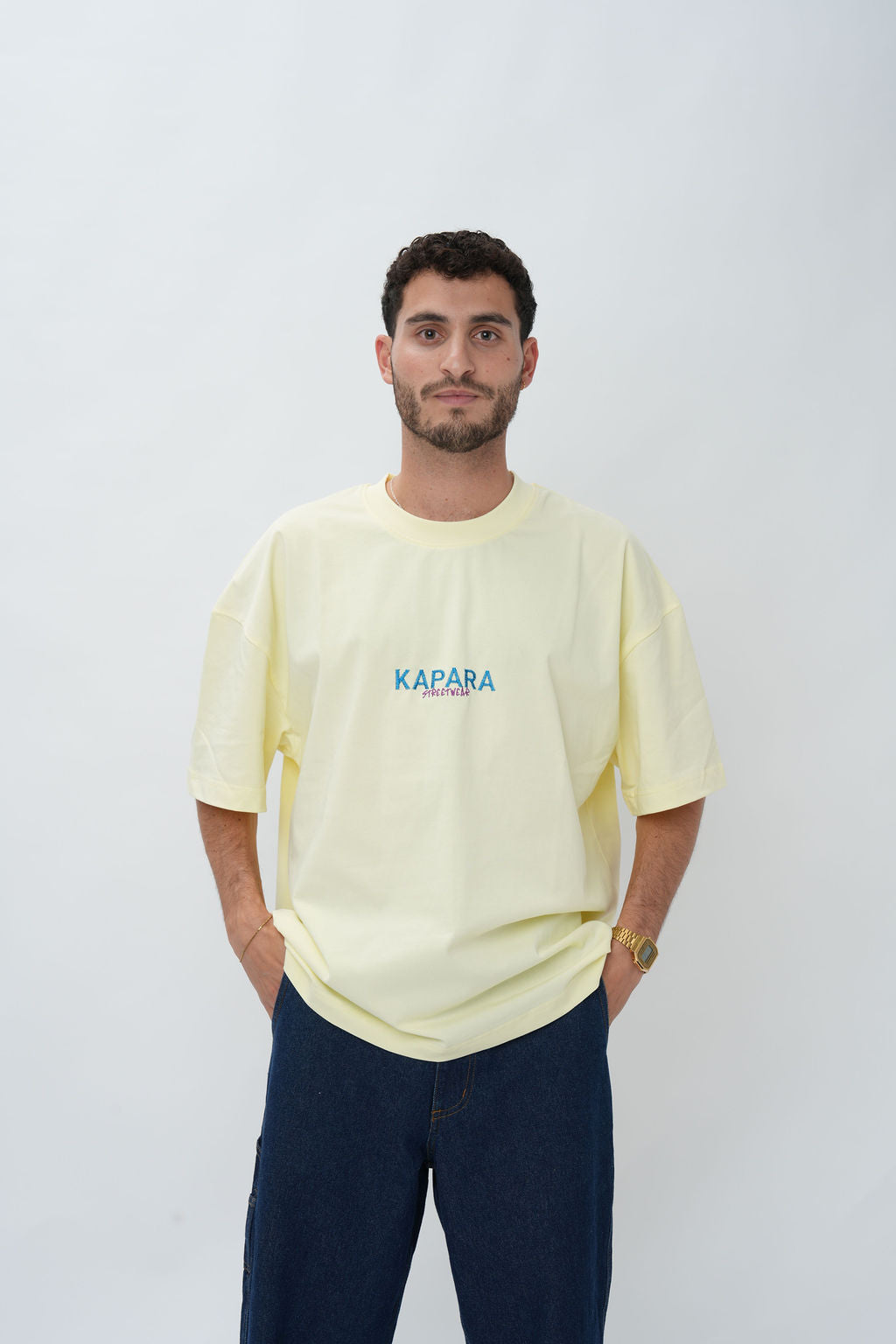 KAPARA STREETWEAR YELLOW T-SHIRT