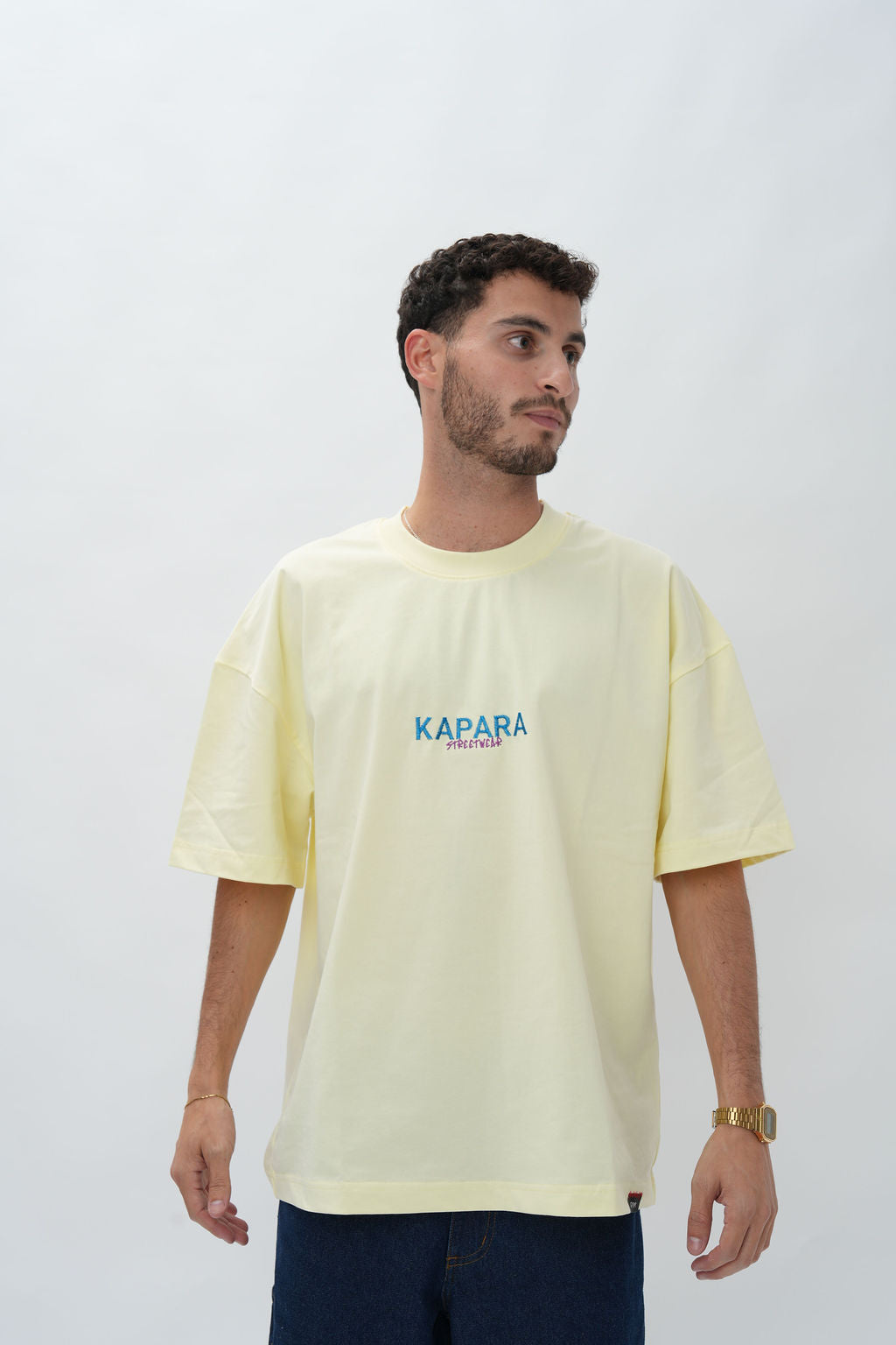 KAPARA STREETWEAR YELLOW T-SHIRT