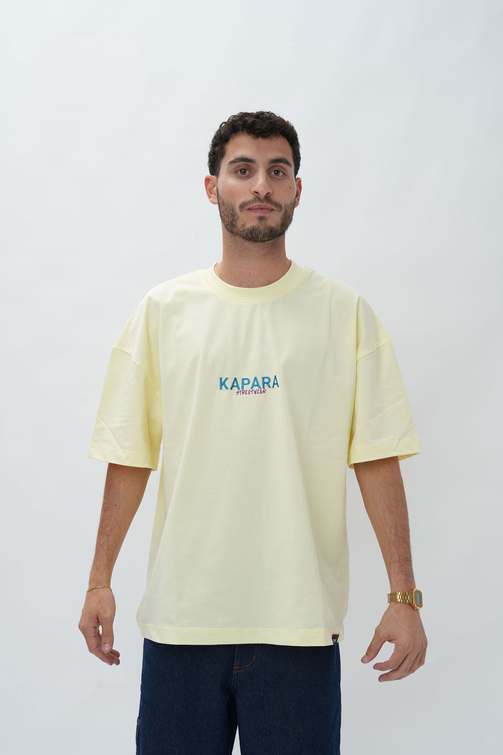 KAPARA STREETWEAR YELLOW T-SHIRT