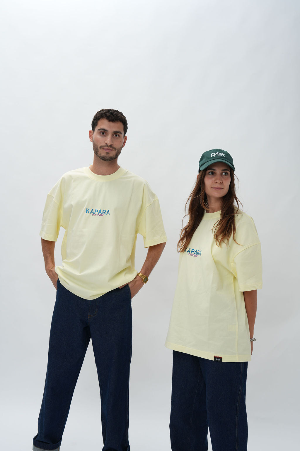 KAPARA STREETWEAR YELLOW T-SHIRT